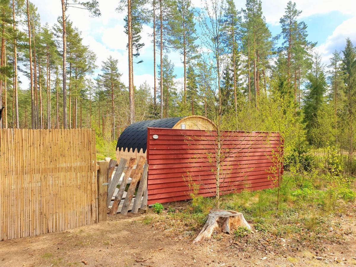 Hostel And Vandrarhem Lupin Naturcamping Lagom Gräsmark エクステリア 写真